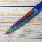 Нож кухонный с титановым покрытием Доляна «Органит», лезвие 10 см - Фото 2