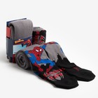 Колготки Марвел «Ночной город», цвет чёрный/серый, 116-122 см - Фото 7