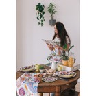 Полотенце вафельное Пейсли 34 х 64 см,100 % хлопок 162 г/м² - Фото 3