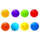 Шарики для сухого бассейна с рисунком, диаметр шара 7,5 см, набор 500 штук, цвет разноцветный - Фото 11