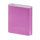 Внешний аккумулятор Luazon PB-11, USB, 7200 мАч, 1 A, индикатор зарядки, МИКС - Фото 3