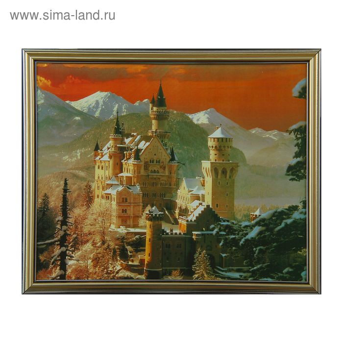Картина "Замок" 30х37 см - Фото 1