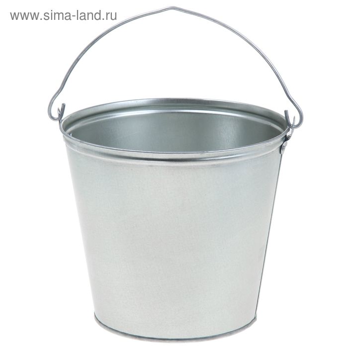 Ведро оцинкованное, 12 л - Фото 1