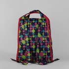 Рюкзак-сумка на молнии "Горох", 1 отдел, 3 наружных кармана, цветной - Фото 3