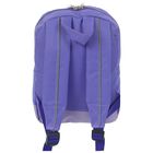Рюкзак детский, 1 отдел, наружный карман, сиреневый/серый/фиолетовый - Фото 3