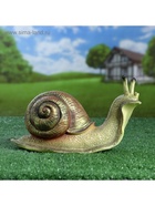 Садовая фигура их полистоуна «Улитка», 27×11×17 см 1312301