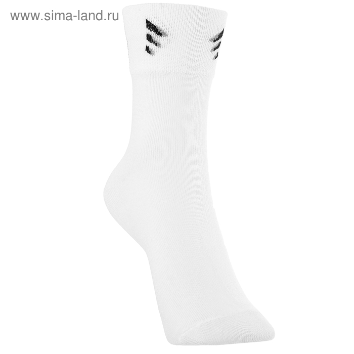 Носки женские спортивные L-325, цвет белый, размер 23-25 - Фото 1