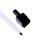 Набор маркеров для доски Calligrata, 4 штуки, узел 2 мм, с магнитом, с губкой, водные, чёрные - Фото 7