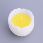 Декоративная свеча "Яйцо с желтком" - фото 317894886