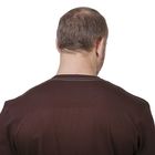 Джемпер мужской, цвет коричневый, размер 54 - Фото 7