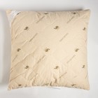 Подушка "Этель", подстёжка — верблюжья шерсть, 70х70 см, тик - фото 8449755
