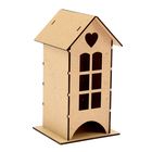 Чайный домик с окном и сердцем, набор 7 деталей - Фото 1