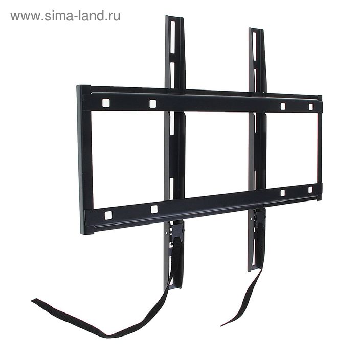 Кронштейн HOLDER LCD-F4610-B, для ТВ, фиксированный, 32"-65", 23 мм от стены, чёрный - Фото 1