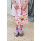 Набор сумочка и шляпка с цветочком, цвет розовый, р-р 50-52 см, 3-5 лет - Фото 2