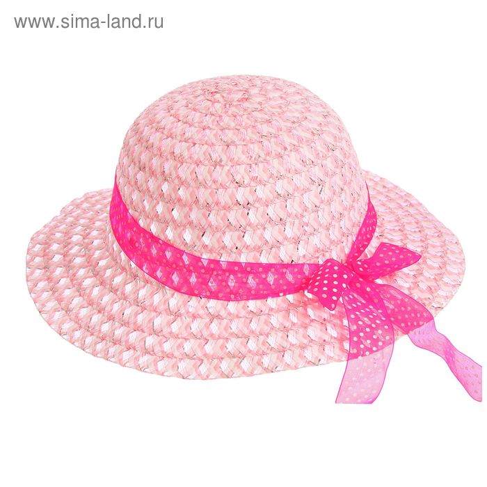 Панама детская «Красотка» с бантиком, МИКС, р-р 50-52 см, 3-5 лет - Фото 1