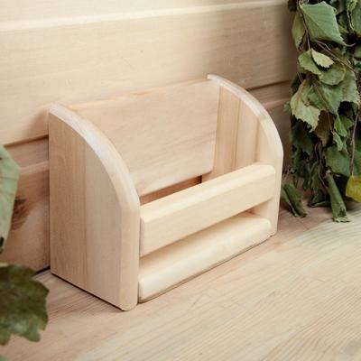 Полка для бани и сауны, 17×11 см, липа, «Добропаровъ»