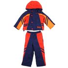 Комплект (куртка, брюки) для мальчика, рост 98 см, цвет тёмно-синий/оранжевый/терракот (арт. Ш-068 ) - Фото 1
