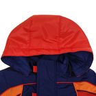 Костюм для мальчика (куртка+брюки), рост 104 см, цвет темн.синий/оранж/терракот_Ш-068 - Фото 8