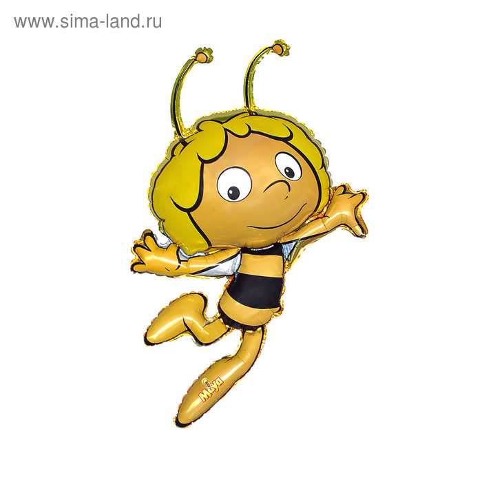 Шар фольгированный 38" "Пчела Майя" - Фото 1