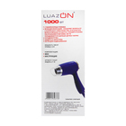 Фен для волос Luazon LF-18, 1000 Вт, 2 температурных режима, складная ручка, матовый, синий - Фото 6