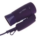 Фен для волос Luazon LF-14, 900 Вт, 2 скорости, складная ручка, матовый, фиолетовый - Фото 3