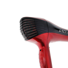 Фен для волос Luazon LF-21, 1400 Вт, 2 скор, 2 темп. реж, "Холодный воздух", чёрно-красный - Фото 5