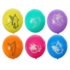 Шар латексный 12" Disney "Феи", пастель, 2-сторонний рисунок, набор 50 шт., цвета МИКС - Фото 1