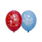 Шары воздушные латексные 14" «Маша и Медведь», пастель, 5 ст. рисунок, 25 шт.,МИКС - Фото 3