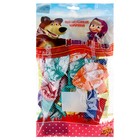 Шары воздушные латексные 14" «Маша и Медведь», пастель, 5 ст. рисунок, 25 шт.,МИКС - Фото 2