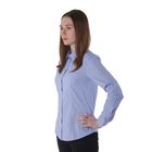 Рубашка женская 281-1556, цвет голубая полоска, размер 44, рост 170 - Фото 2