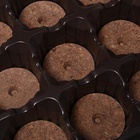 Набор для рассады: торфяная таблетка d=5.5 см, 15 шт., кассета на 15 ячеек по 150 мл, поддон 35×22 см, зелёный, пластик, Экоторф - Фото 8