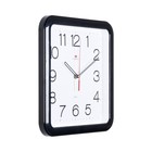 Часы настенные, интерьерные, бесшумные, 29 × 29 см, черные - Фото 2