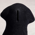 Копилка "Ротвейлер", чёрно-коричневый цвет, флок, керамика, 18 см - Фото 5