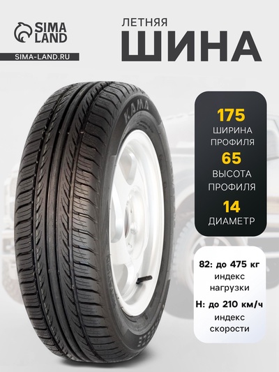 Шина летняя Кама НК-132 Breeze 175/65 R=14 82H
