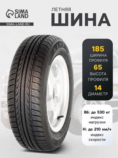 Шина летняя Кама НК-132 Breeze 185/65 R=14 86H