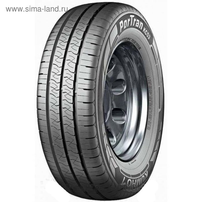 Шина летняя Kumho PorTran KC53 195/75 R16C 107/105T - Фото 1