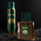 Подарочный набор для мужчин: Туалетная вода King+дезодорант - Фото 4