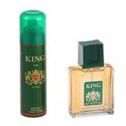 Подарочный набор косметики для мужчин: Туалетная вода King + дезодорант - Фото 7