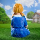 Садовая фигура "Девочка с книгой" цветная 30*28*43 см - Фото 3