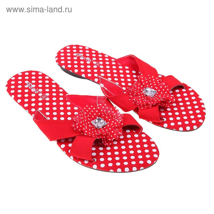 Туфли летние открытые женские Forio арт. 335-2010 (красный) (р. 39) - Фото 1