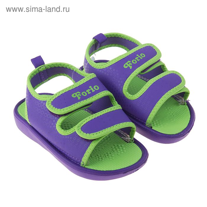 Туфли пляжные детские Forio арт. 256-5716 (фиолетовый) (р. 28) - Фото 1