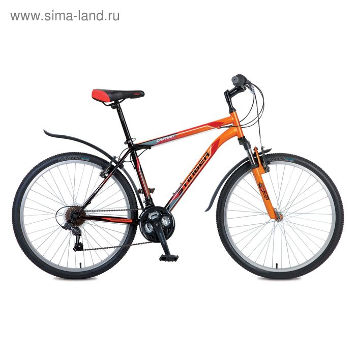 Велосипед 26" Stinger Caiman, 2016, цвет оранжевый, размер 16" - Фото 1