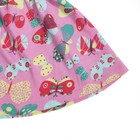 Комплект для девочки (майка+юбка), рост 104 см (56), цвет белый+розовый/бирюза_160083 - Фото 6