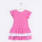 Платье для девочки, рост 110 см (60), цвет розовый_160076 - Фото 3