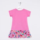 Платье для девочки, рост 116 см (60), цвет розовый_160075 - Фото 3