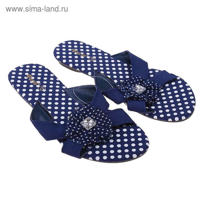 Туфли летние открытые женские Forio арт. 335-2010 (синий) (р. 38) - Фото 1