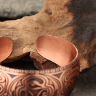 Браслет «Триксель», пластинчатый, широкий, медь - Фото 3