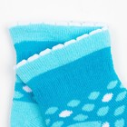 Носки детские махровые, цвет бирюзовый, размер 11-12 - Фото 4