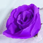 Набор фиолетовых роз для украшения свадебного авто - Фото 2