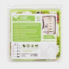 Органайзер подвесной Доляна «Божьи коровки», 4 отделения, 30×30×80 см, зелёный - Фото 7